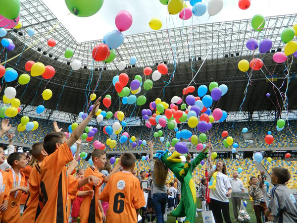 Кіровоградські школярі - переможці Кубку Націй Данон 2016 в Україні