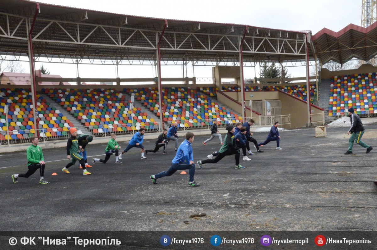 Тернопільська &quot;Нива&quot; готується до другого кола: спаринги з професіоналами і кадрова ротація