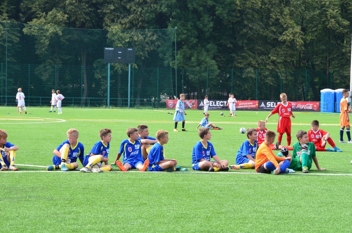 Івано-Франківські школярі - переможці фіналу &quot;Шкіряний м'яч - Кубок Coca-Cola&quot; U12