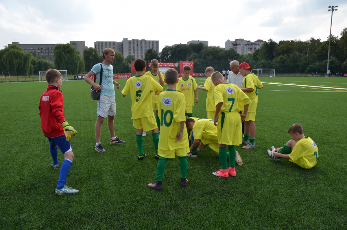 Івано-Франківські школярі - переможці фіналу &quot;Шкіряний м'яч - Кубок Coca-Cola&quot; U12