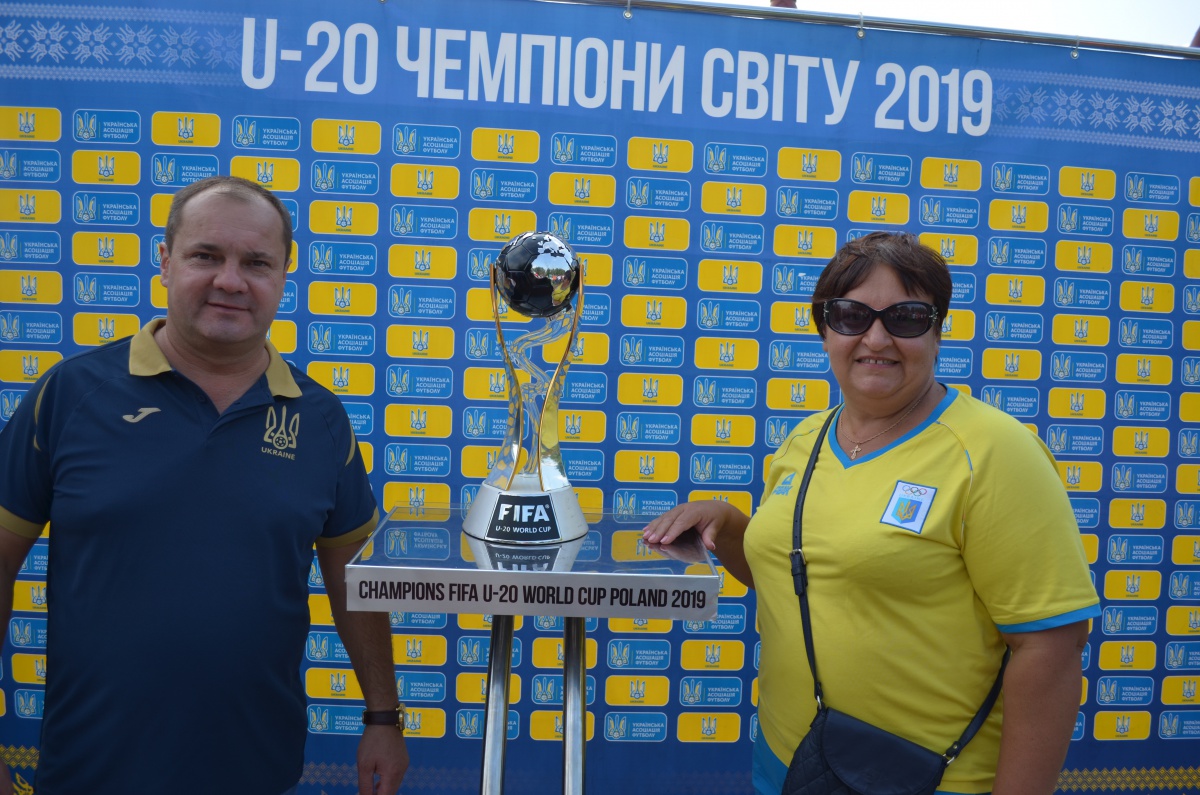 Український футбол гостював в Олімпійського уроку