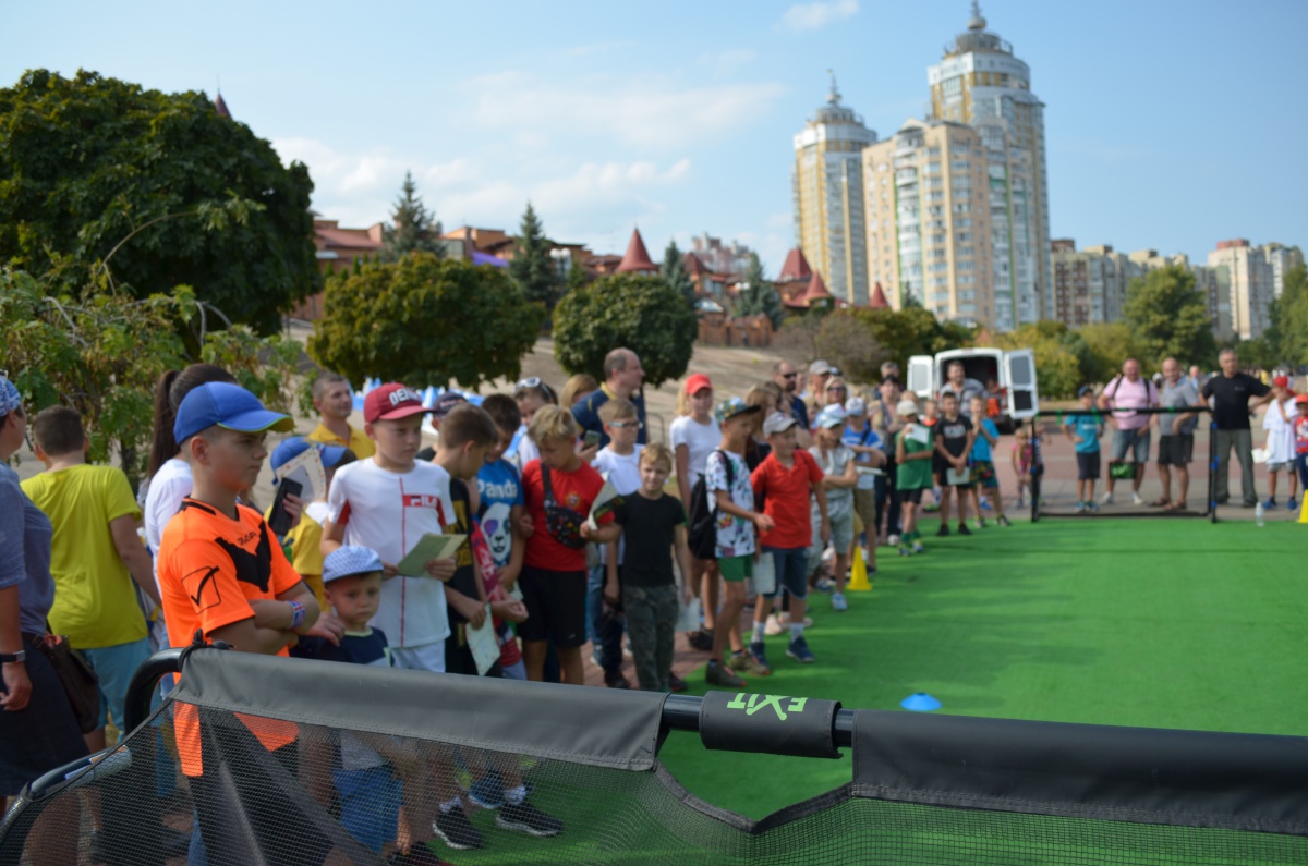 Український футбол гостював в Олімпійського уроку