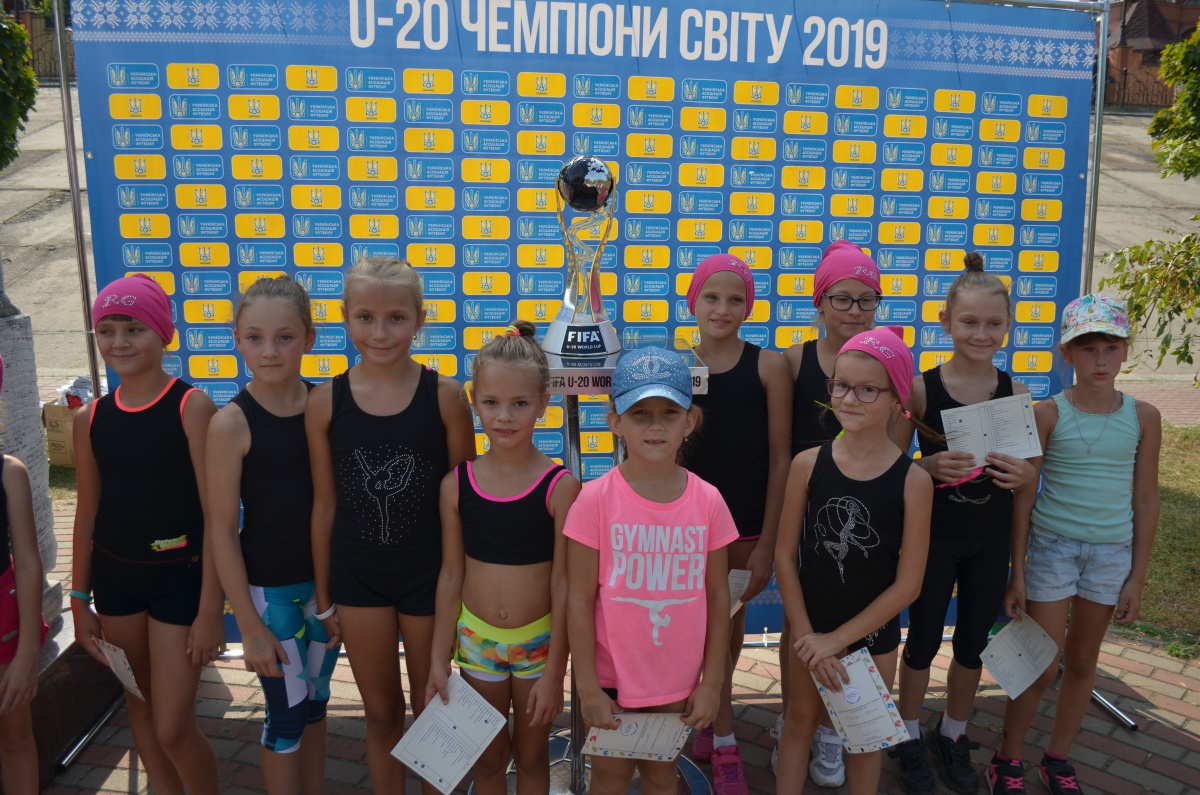 Український футбол гостював в Олімпійського уроку